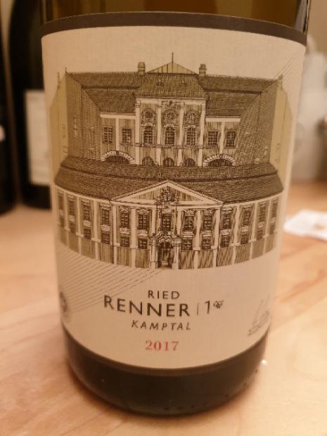 2017 Schloss Gobelsburg Grüner Veltliner 1ÖTW Ried Renner, Austria ...