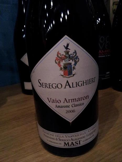 2000 Masi Amarone della Valpolicella Classico Ser go Alighieri