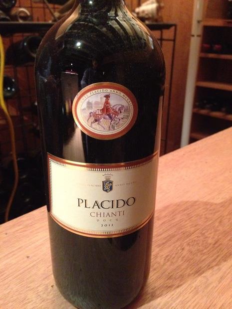 2012 Placido Chianti, Italy, Tuscany, Chianti - CellarTracker