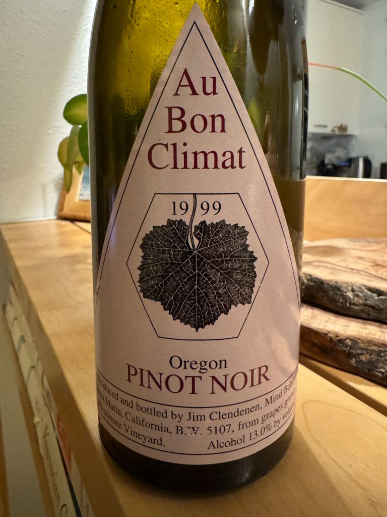 2019 Au Bon Climat Pinot Noir Oregon - CellarTracker