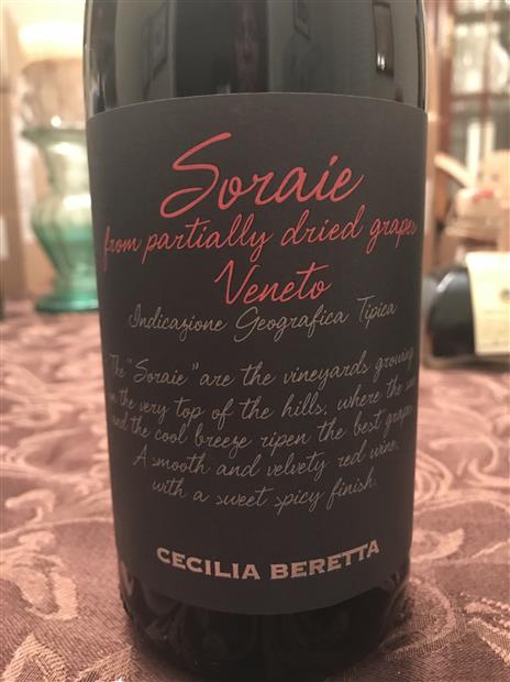 2016 Cecilia Beretta Soraie Veneto IGT - CellarTracker