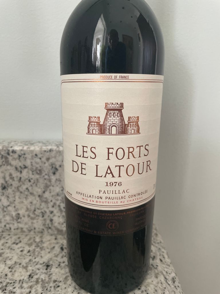 1976 Château Latour Les Forts de Latour - CellarTracker