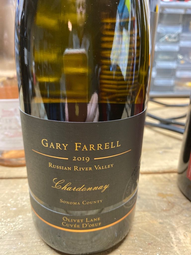 2019 Gary Farrell Chardonnay Cuvée D'oeuf Olivet Lane Vineyard, USA, California, Sonoma County
