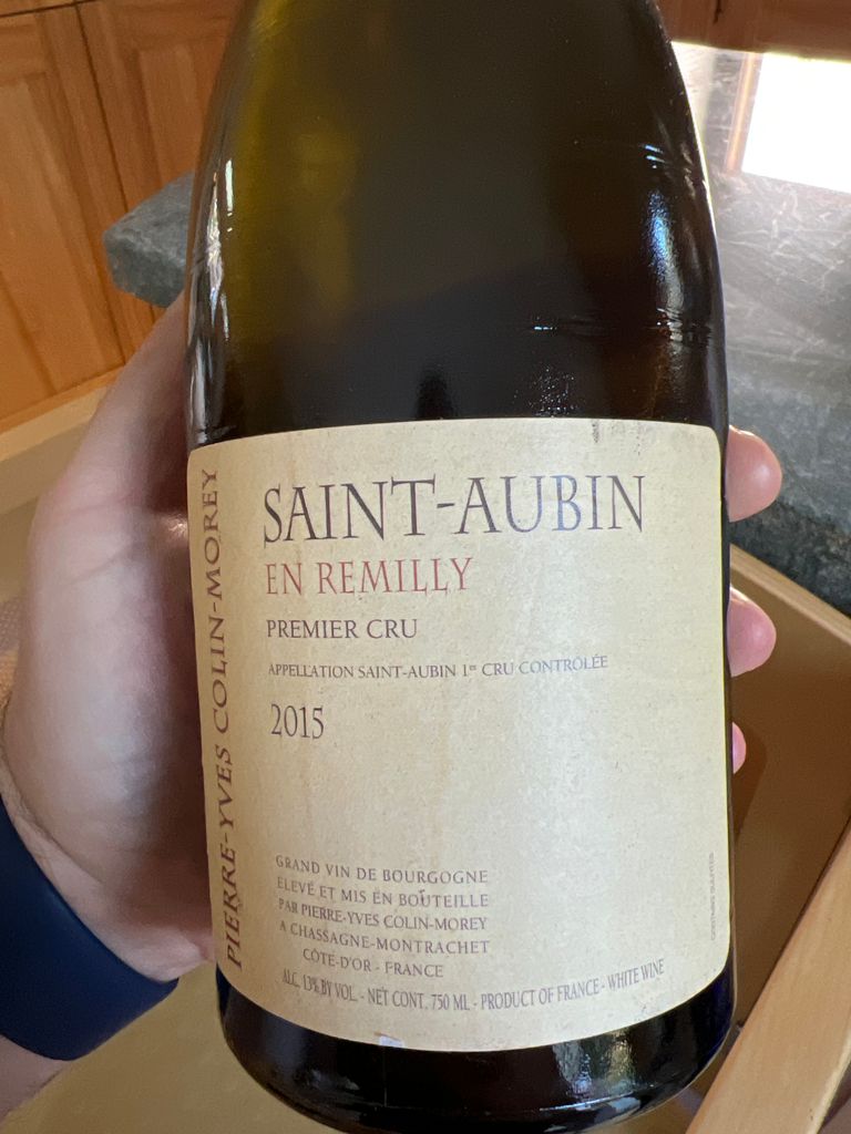 2015 Pierre-Yves Colin-Morey Saint-Aubin 1er Cru En Remilly Blanc