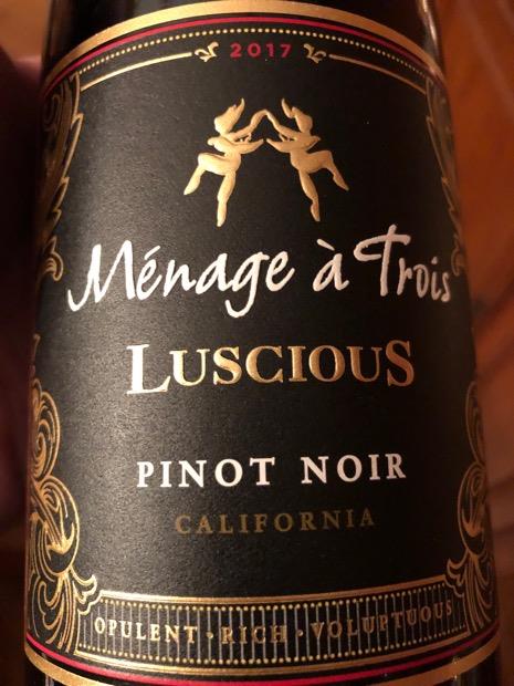 17 Folie A Deux Pinot Noir Menage A Trois Luscious Usa California Cellartracker