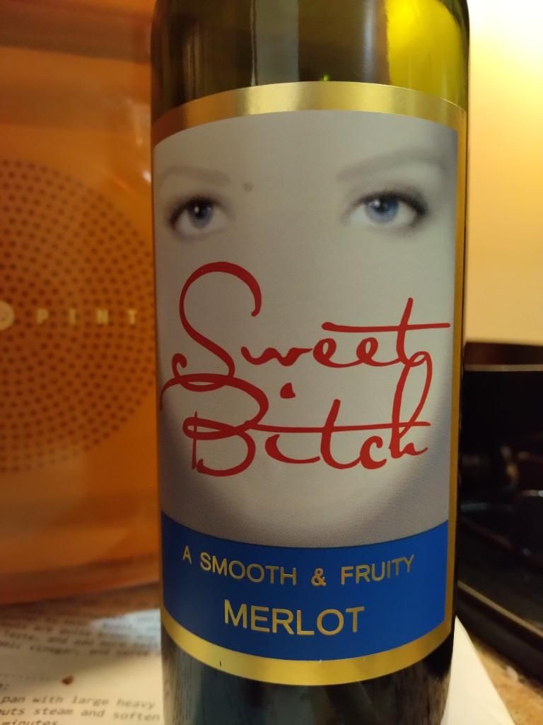 Sweet Bitch Merlot / 750 ml - Marketview Liquor