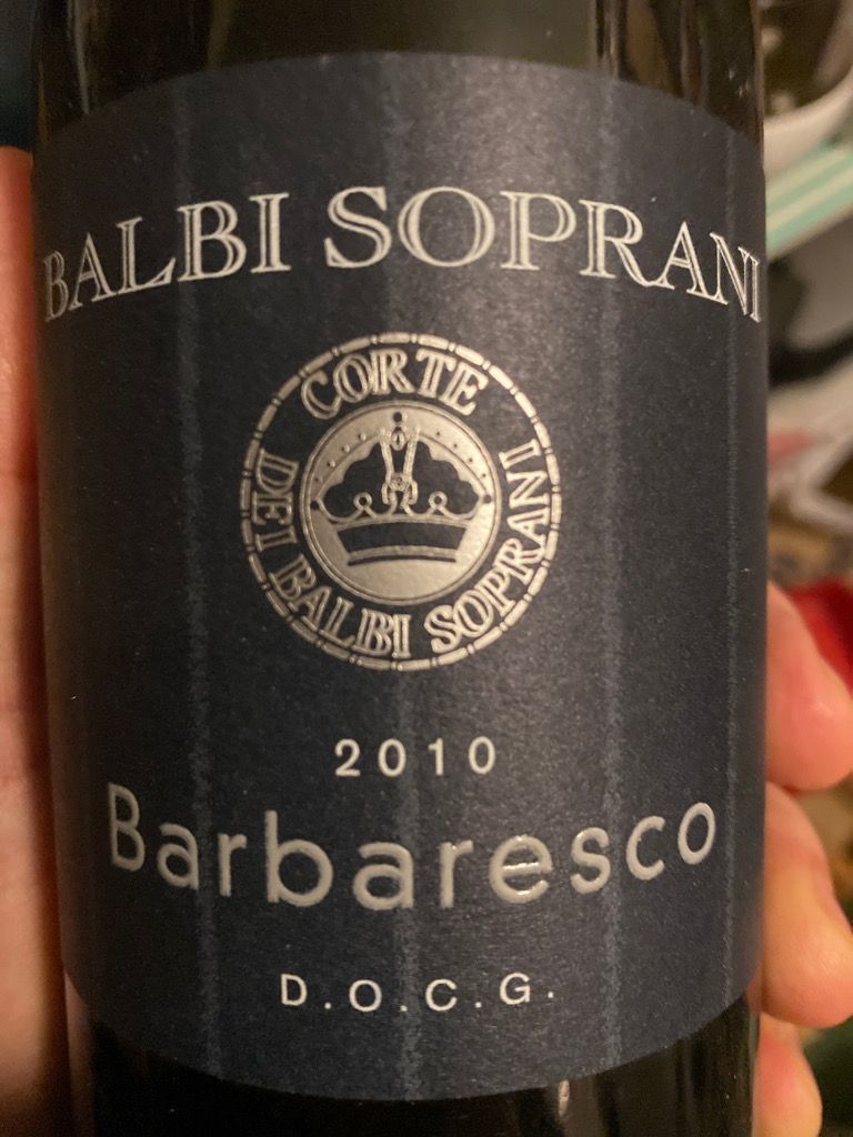 2010 Corte Dei Balbi Soprani Barbaresco, Italy, Piedmont, Langhe, Barbaresco CellarTracker