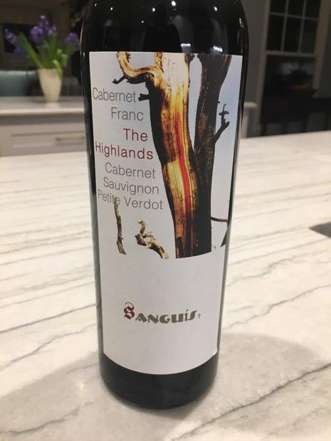 2018 Sanguis The Highlands - CellarTracker 2018 Sanguis The Highlands - CellarTracker