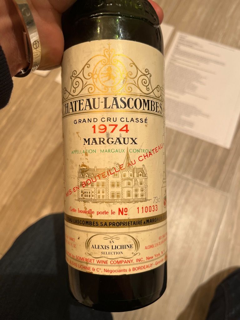 1974 Château Lascombes - CellarTracker