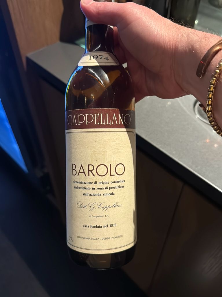 1976 Cappellano Barolo - CellarTracker
