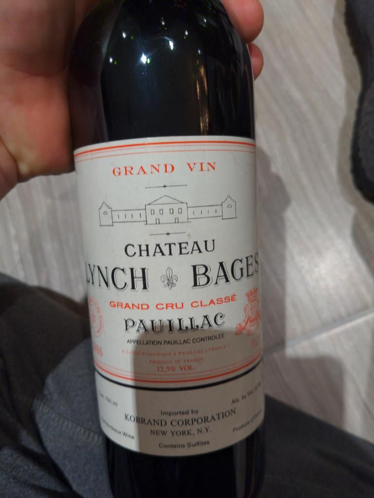 CHATEAU LYNCH BAGES 1987 赤ワイン CHATEAU LYNCH BAGES 1987 赤ワイン