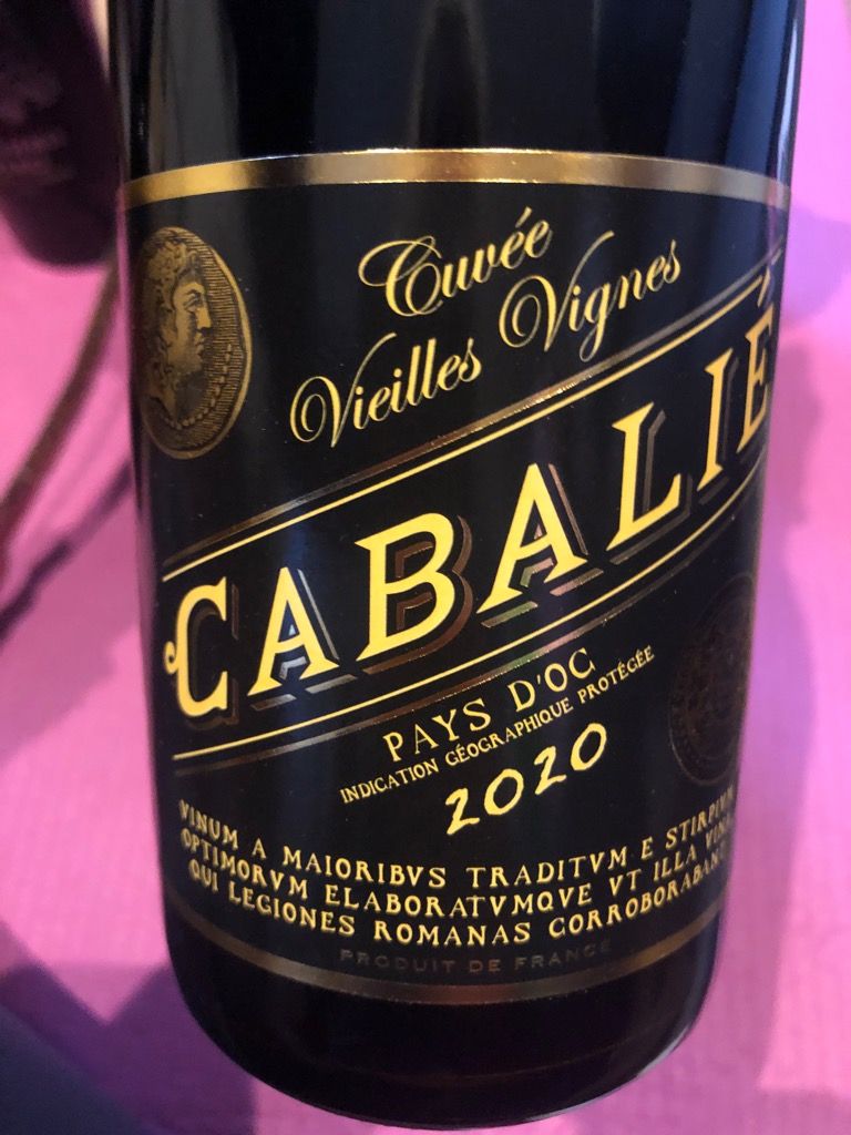 sympati industrialisere Afsnit 2020 Cabalie Vin de Pays d'Oc Cuvée Vieilles Vignes - CellarTracker