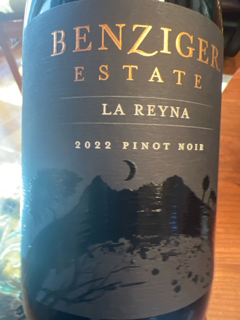 2022 Benziger Family Winery Pinot Noir La Reyna, USA, California ...