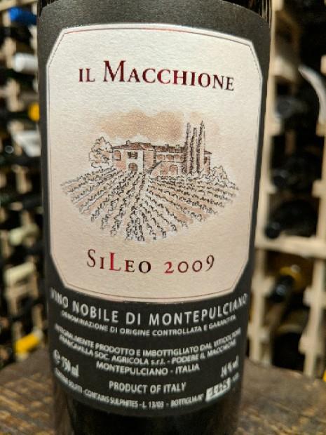 2010 Il Macchione Vino Nobile di Montepulciano Sileo, Italy, Tuscany ...