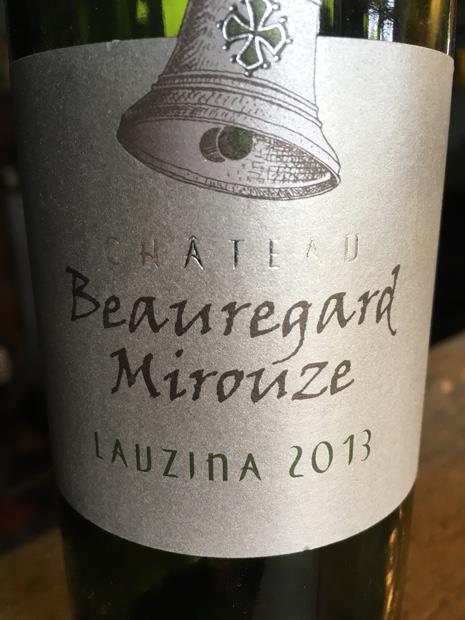 2013 Château Beauregard Mirouze Corbières SOL blanc, France, Languedoc ...