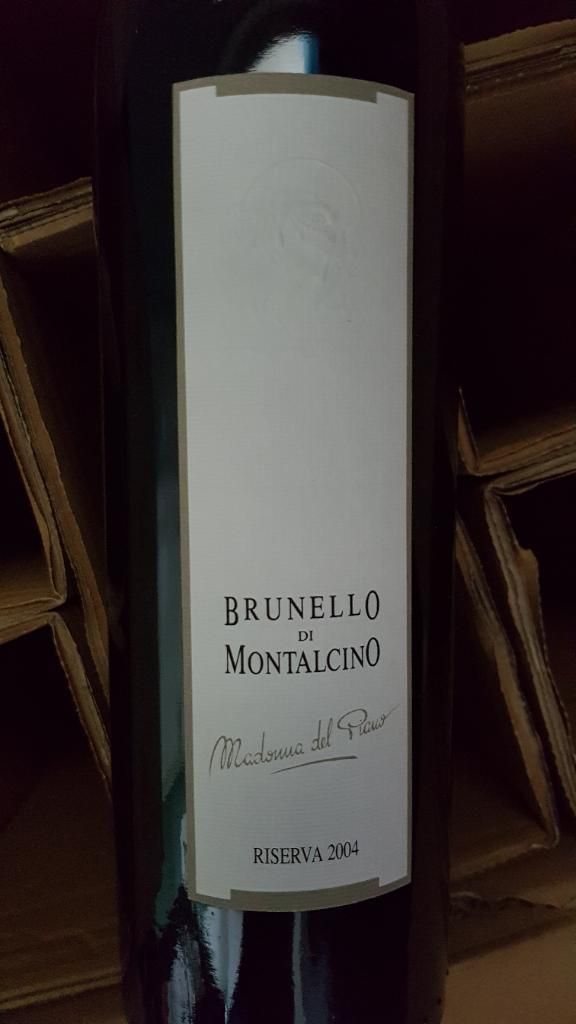 2004 Valdicava Brunello di Montalcino Riserva Madonna del Piano, Italy ...