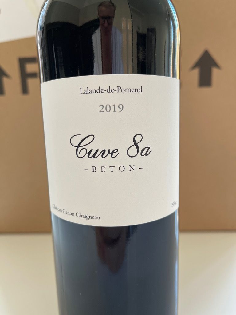 2019 Château Canon Chaigneau Cuve 8A, France, Bordeaux, Libournais ...