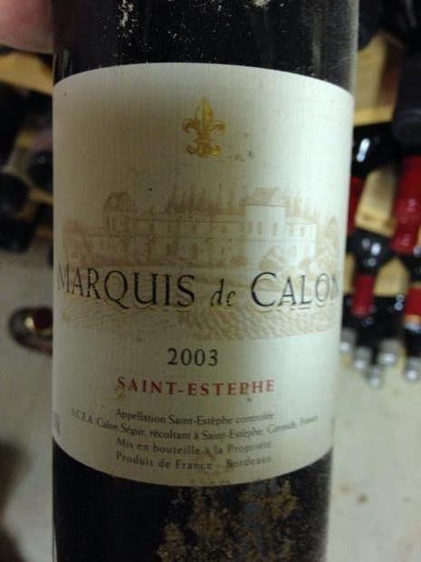 2010 Château Calon-Ségur Marquis de Calon - CellarTracker