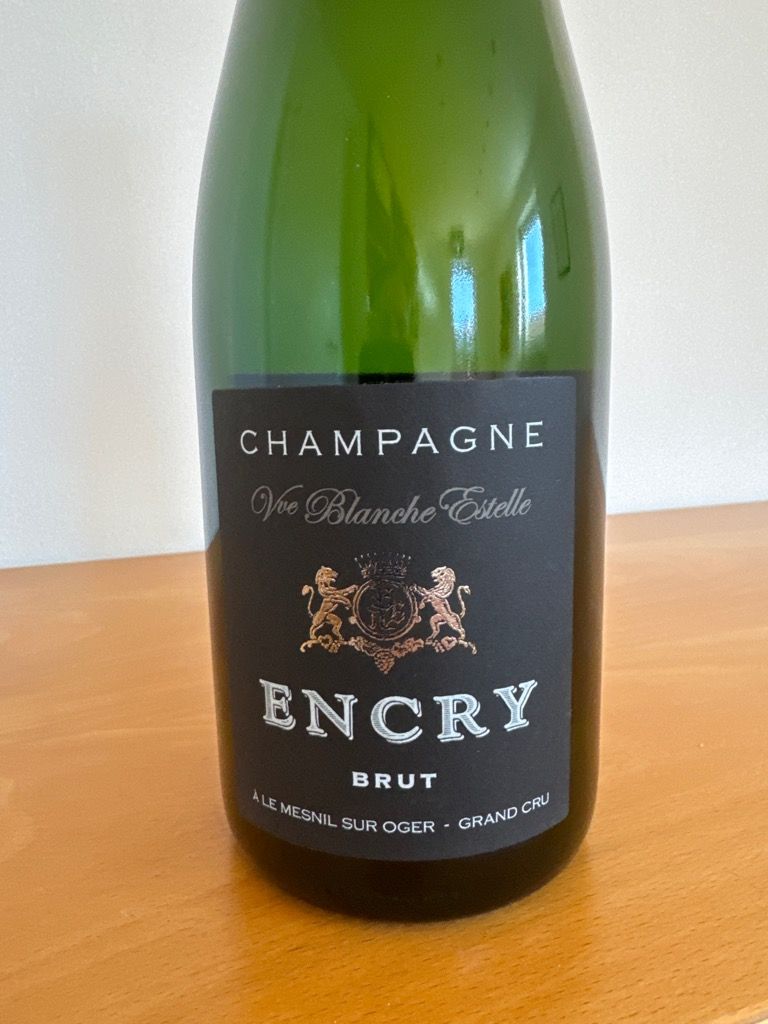 ENCRY Champagne Ve Blanche Étoile 2015 N.V. Encry Champagne Grand Cru Blanc de Blancs Vue Blanche Estelle
