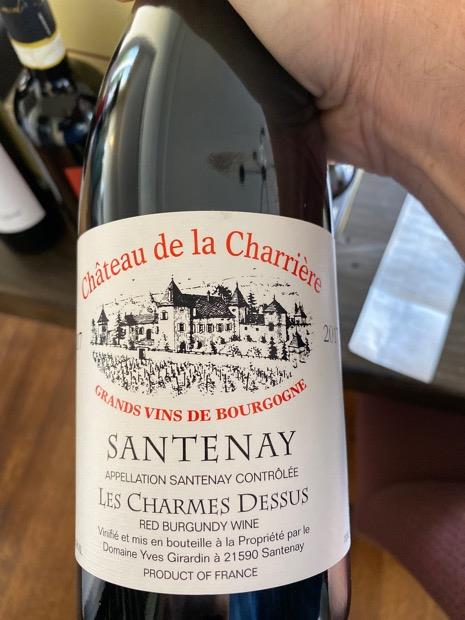 2018 Château de la Charrière Santenay, France, Burgundy, Côte de Beaune ...