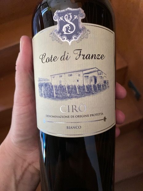 2017 Cote di Franze Cir Bianco CellarTracker