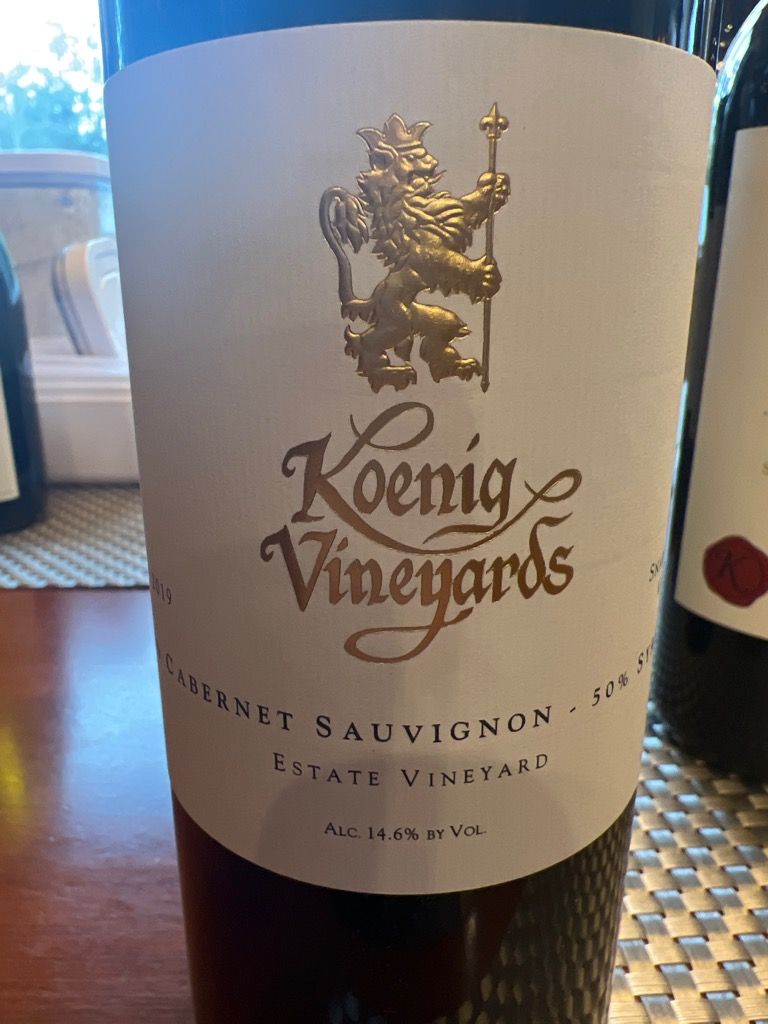 2019 Koenig Vineyards 50 Sauvignon / 50 Syrah, USA, Idaho