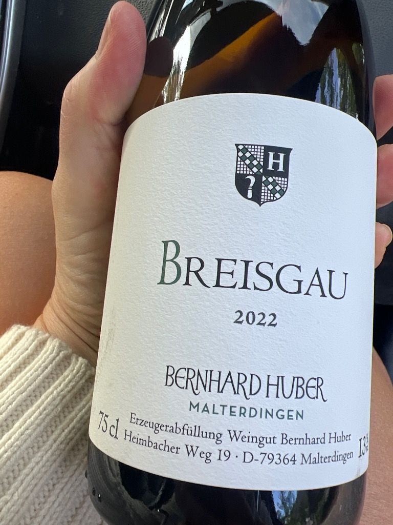 2022 Bernhard Huber Breisgau - CellarTracker