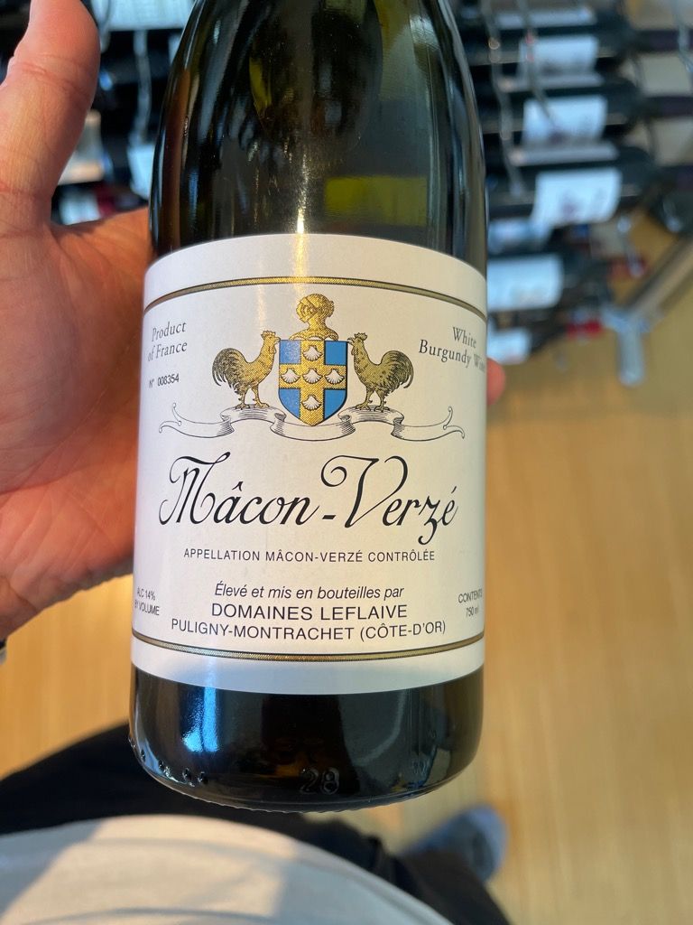 Domaines Leflaive Mâcon-Verzé 2015 2015 Domaine Leflaive Mâcon-Verzé - CellarTracker