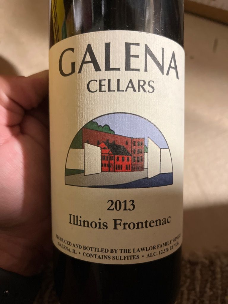 2013 Galena Cellars Frontenac Gris, USA, Illinois CellarTracker
