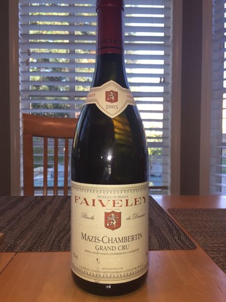 2014 Faiveley Mazis-Chambertin - CellarTracker