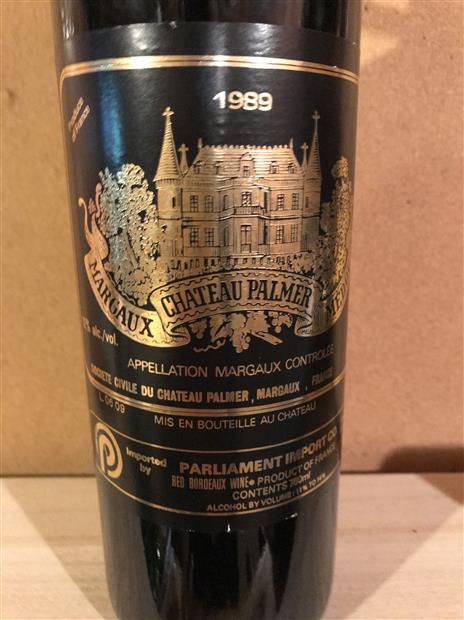 1988 Château Palmer - CellarTracker