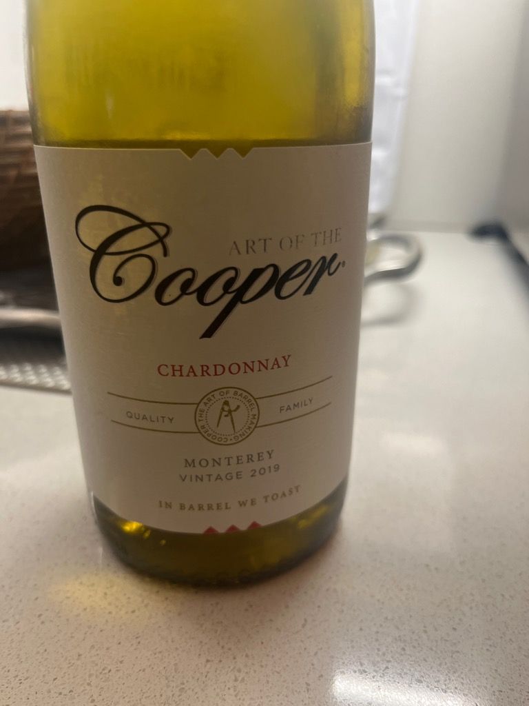 2021 Art of the Cooper Chardonnay, USA, California, Central Coast ...