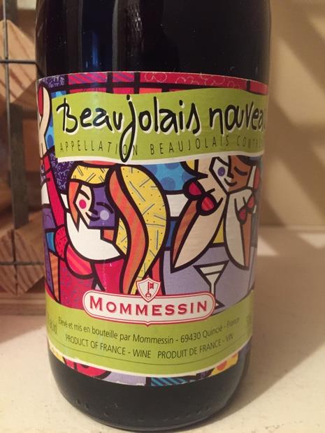 2001 Mommessin Beaujolais Nouveau - CellarTracker