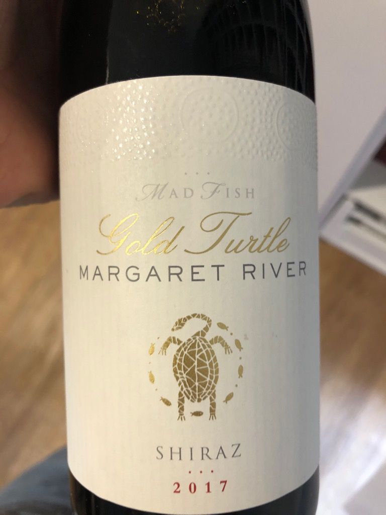 2019 Mad Fish Shiraz Gold Turtle, Australia, Western Australia, South