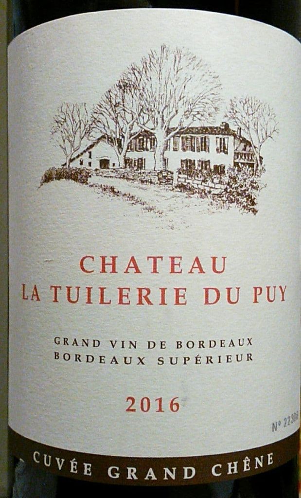 2016 Château La Tuilerie du Puy - CellarTracker