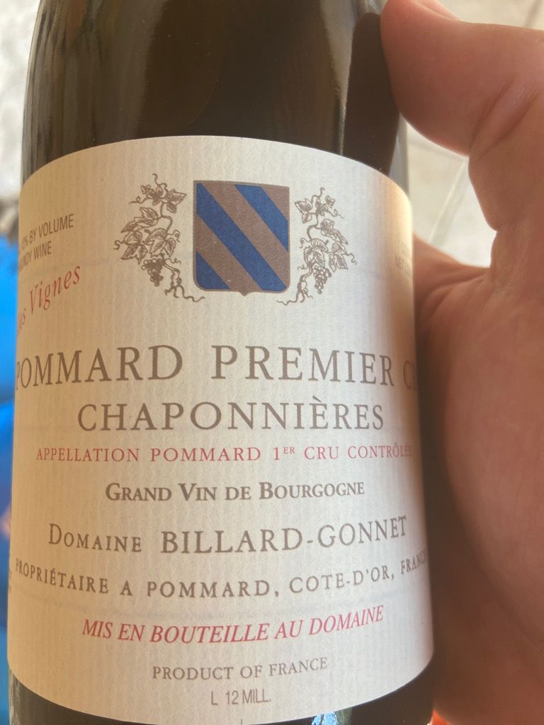 2015 Domaine Pommard 1er Cru Les Chaponnières Vieilles