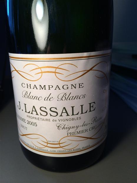 2005 J. Lassalle Champagne Premier Cru Blanc de Blancs Brut