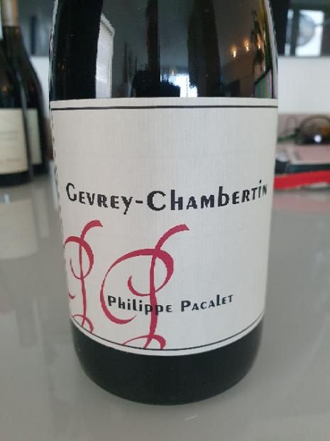 2017 Philippe Pacalet Gevrey-Chambertin - CellarTracker