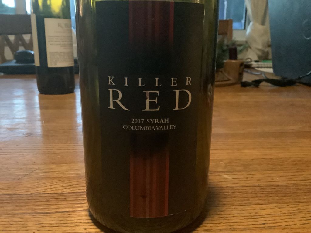 2017 Killer Red Syrah - CellarTracker