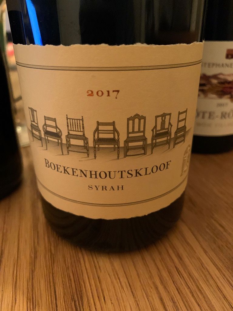 2016 Boekenhoutskloof Syrah The Appellation Series Swartland