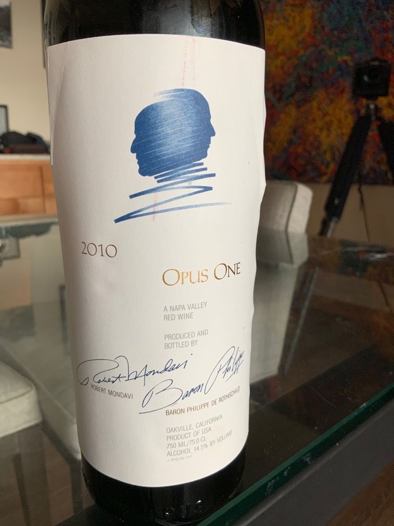 2010 Opus One - CellarTracker