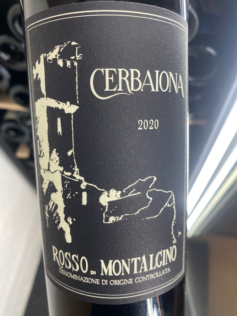 2020 Cerbaiona (Molinari) Rosso di Montalcino, Italy, Tuscany ...