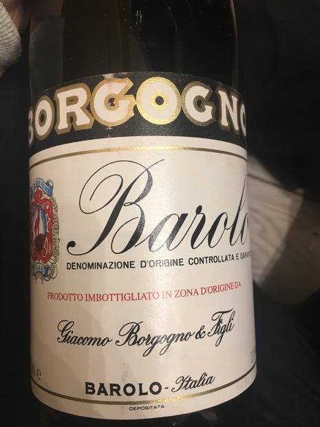 1989 Giacomo Borgogno & Figli Barolo Riserva - CellarTracker