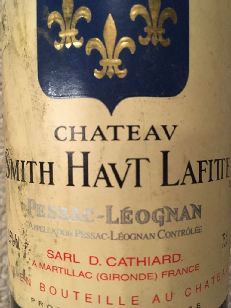 1996 Château Smith Haut Lafitte - CellarTracker