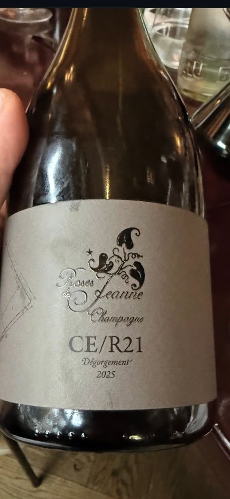 N.V. Roses de Jeanne / Cédric Bouchard Champagne CE/R21