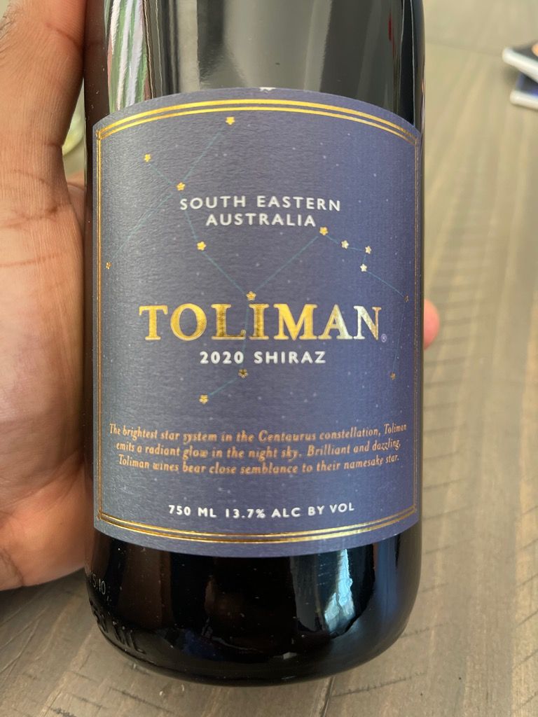 Toliman Wines CellarTracker