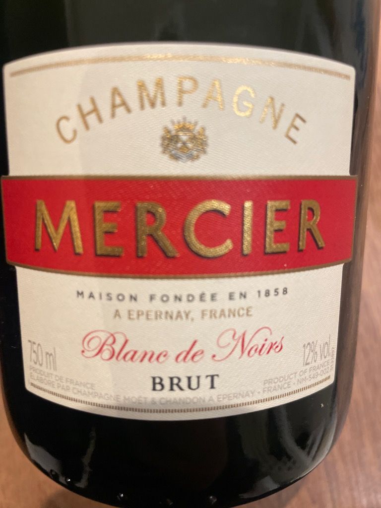 2010 Mercier Champagne Blanc de Noirs CellarTracker