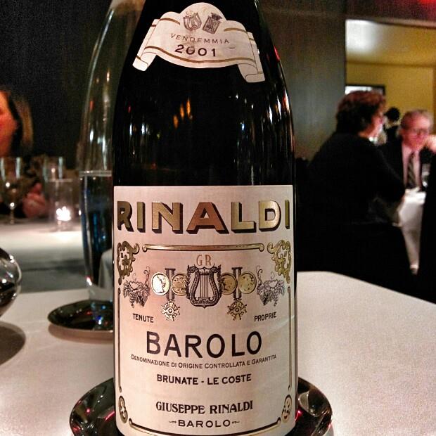 2001 Giuseppe Rinaldi Barolo Brunate Le Coste CellarTracker