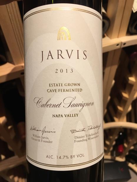 2013 Jarvis (California) Winery Cabernet Sauvignon, USA, California