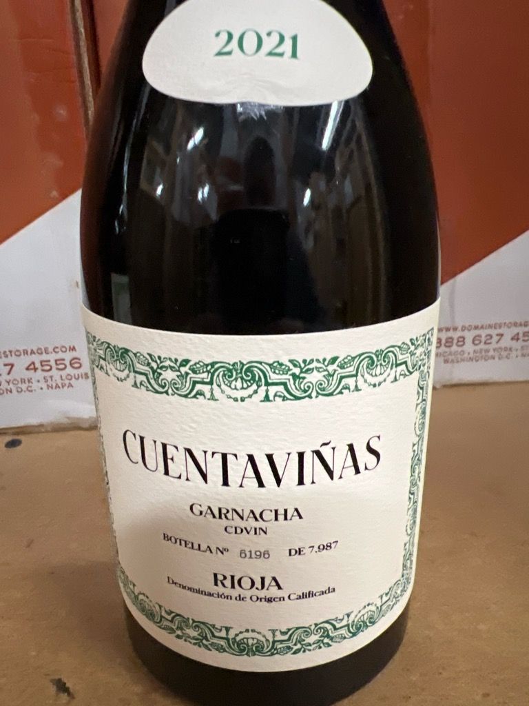 2021 Cuentaviñas Garnacha CDVIN - CellarTracker